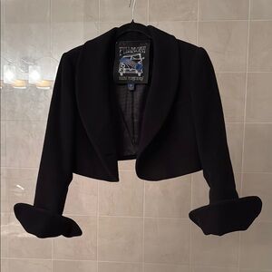 WILLARD FILLMORE Black Women's Jacket Wool & Cashmere